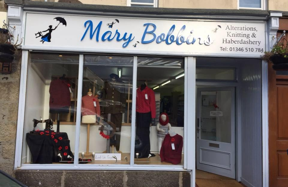 Front of Mary Bobbins